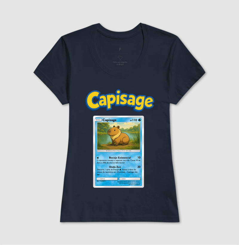 Camiseta Pokémon Capivara BR 🇧🇷