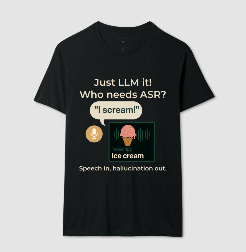 Camiseta Transcrição de Voz (Speech-to-Text) 🇧🇷