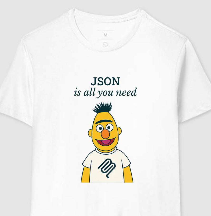 Camiseta JSON is All You Need – BERT + Model Context Protocol (MCP) 🇧🇷