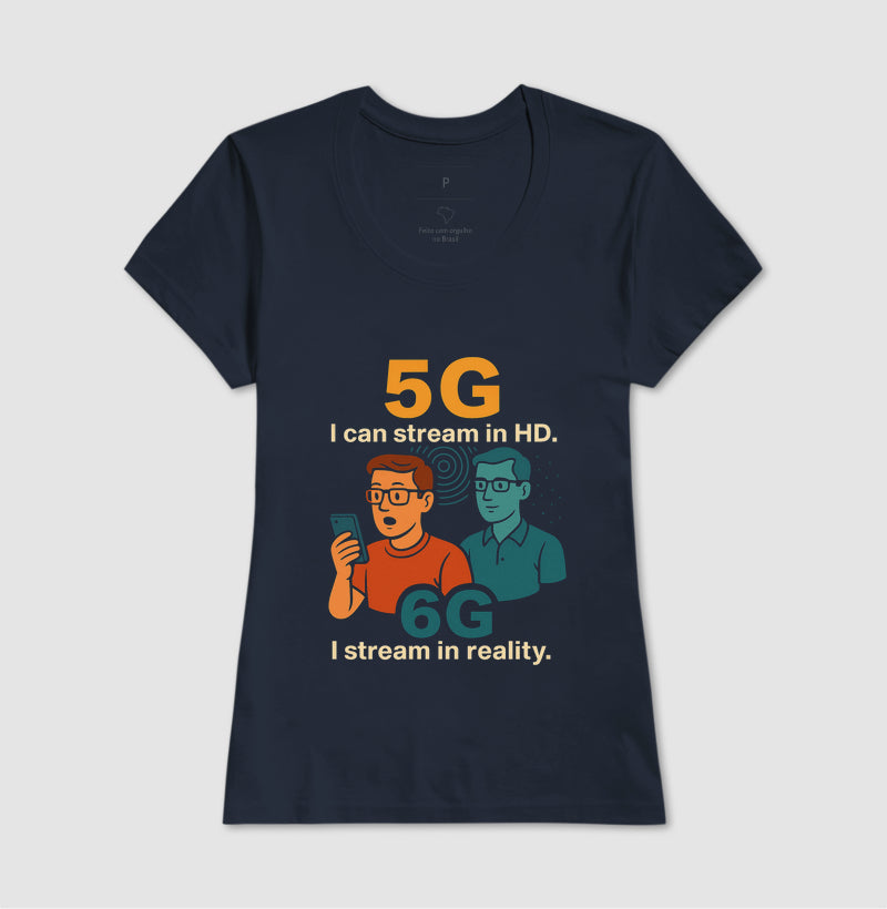 Camiseta Revolução 6G 🇧🇷