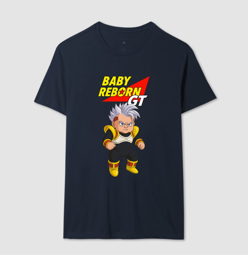 Camiseta Baby Reborn GT – Paródia de Dragon Ball + Bebê Reborn 🇧🇷