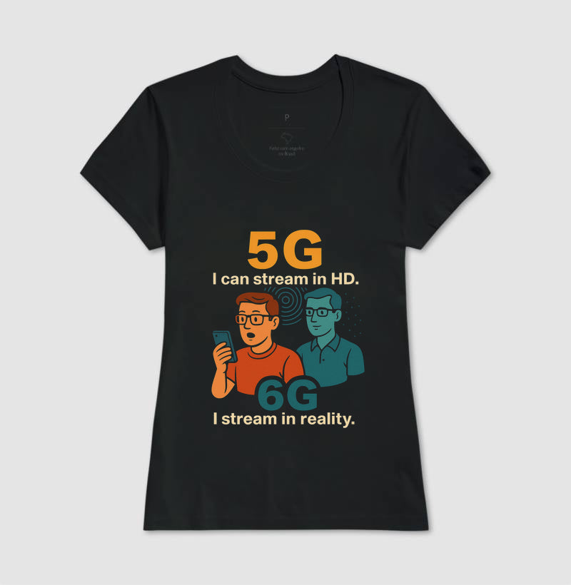 Camiseta Revolução 6G 🇧🇷