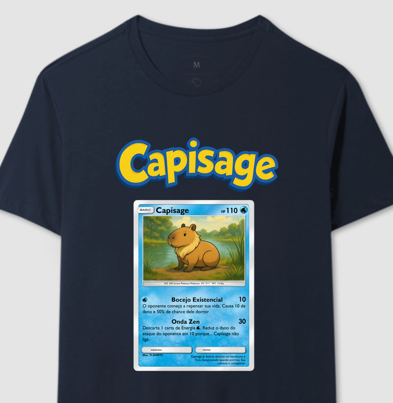 Camiseta Pokémon Capivara BR 🇧🇷