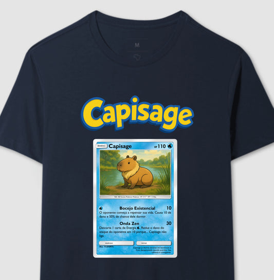Camiseta Pokémon Capivara BR 🇧🇷
