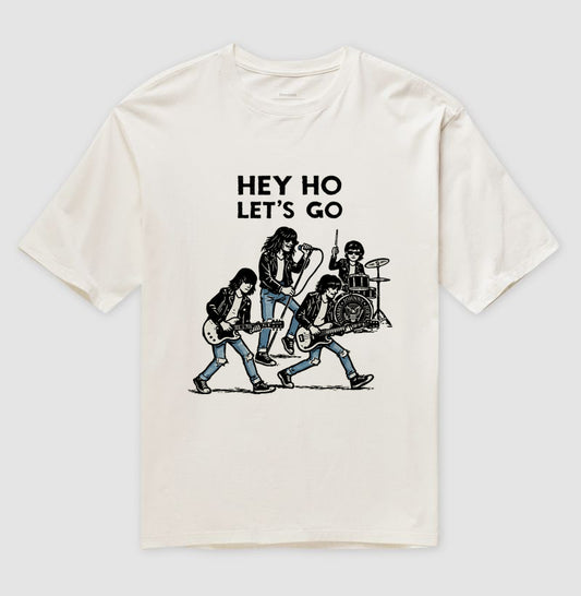 Ramones Hey Ho Let's Go Oversized 🇧🇷