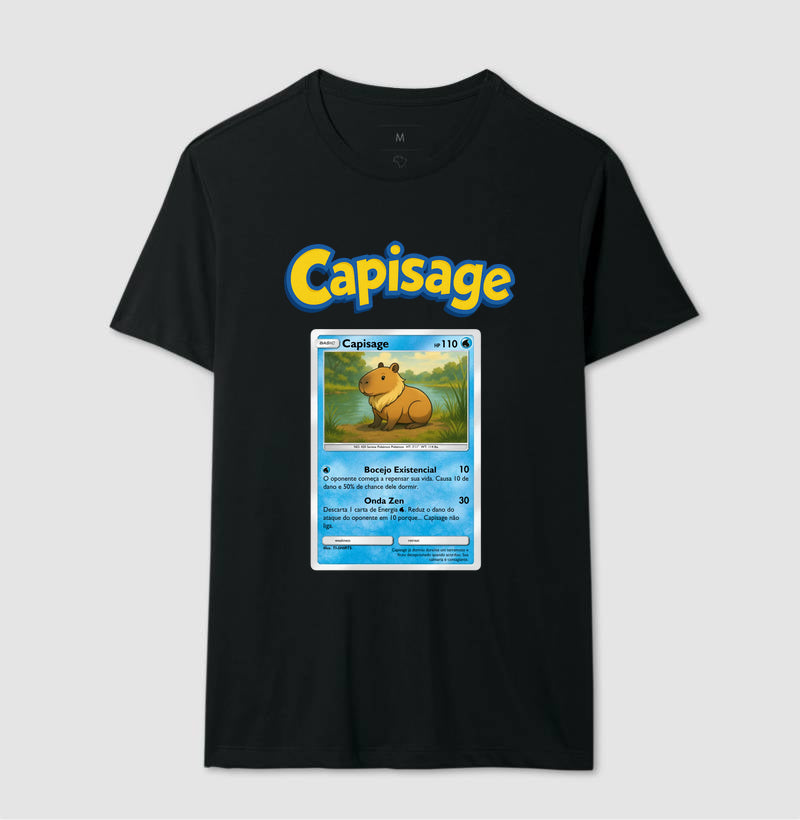 Camiseta Pokémon Capivara BR 🇧🇷