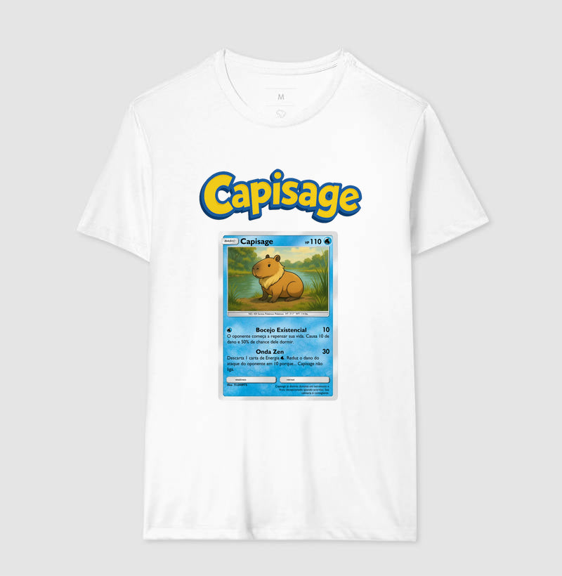 Camiseta Pokémon Capivara BR 🇧🇷